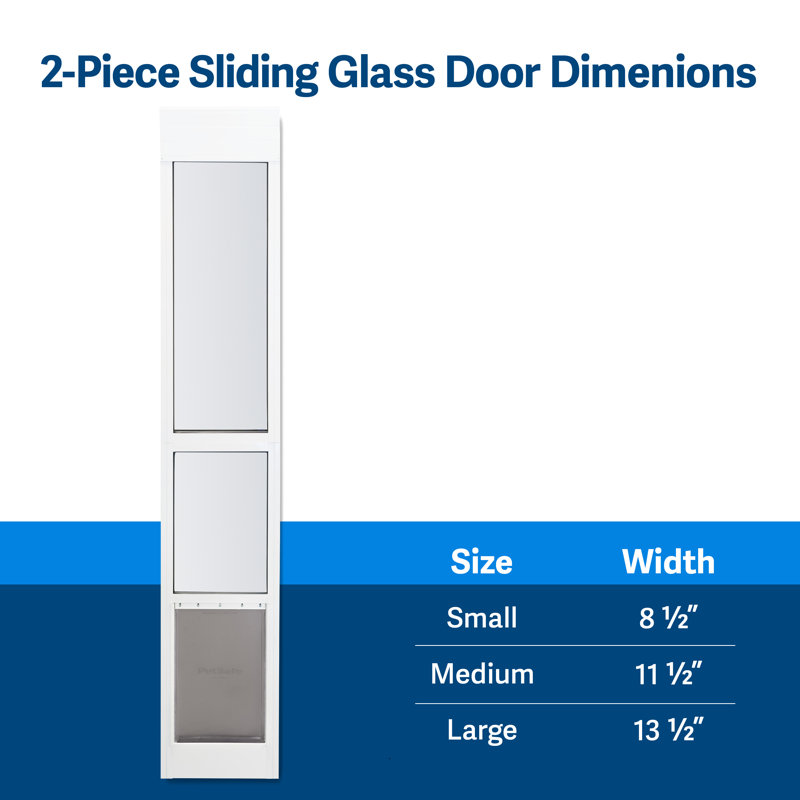 PetSafe® Sliding Glass Pet Door 2Piece & Reviews Wayfair
